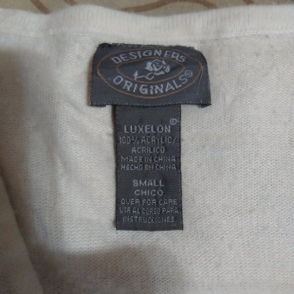 Luxelon Cardigan / Sweater Vintage - Picture 6 of 6